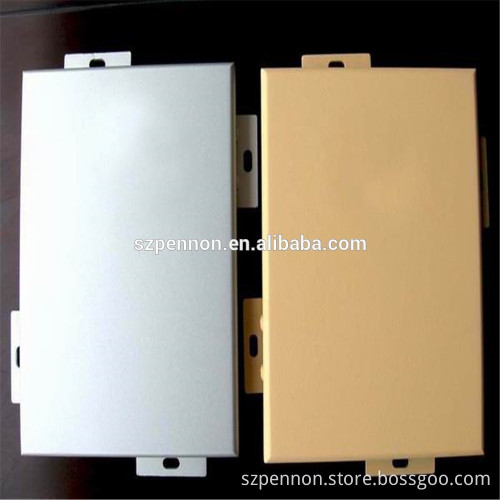 Wood Grain Suspension Ceiling Aluminium Panel Aluminum Veneer
